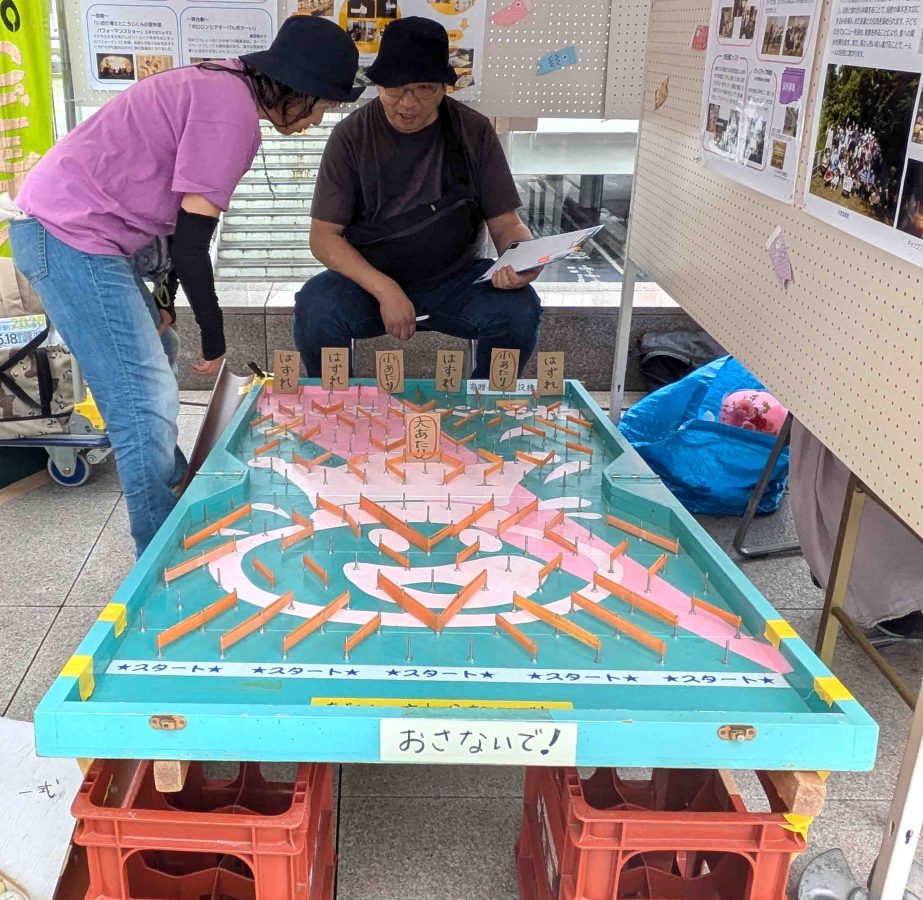 NPOこどもスペース柏のコリントゲーム