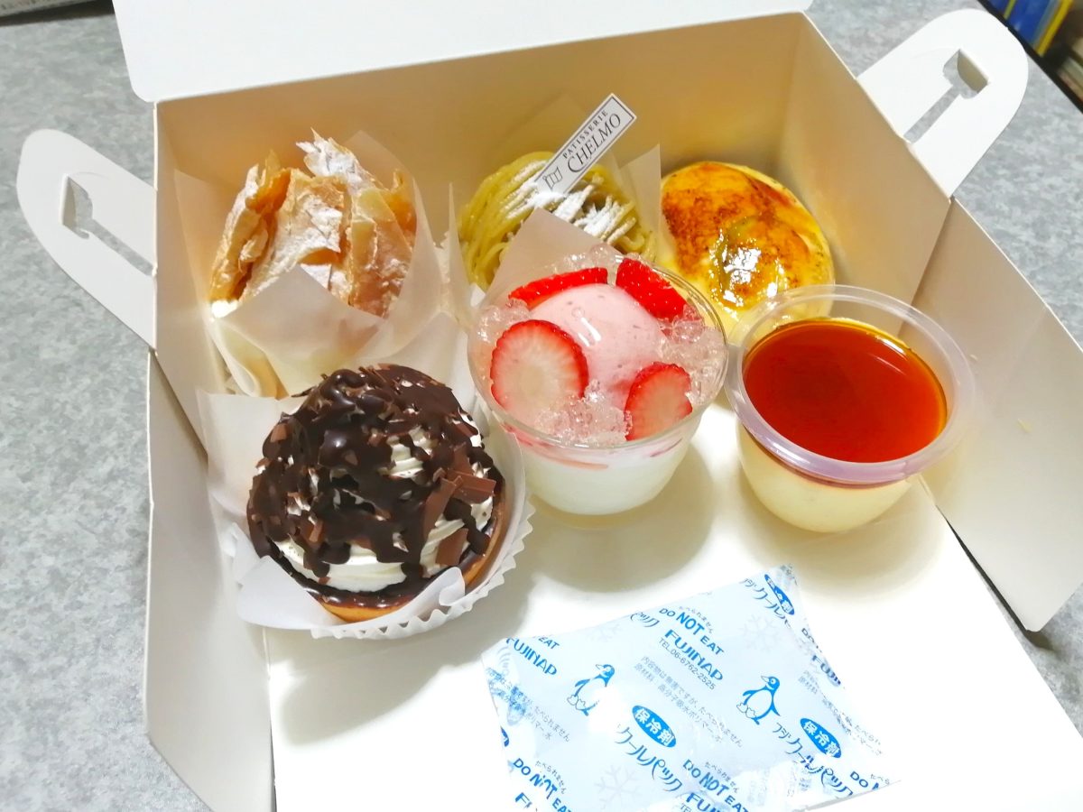 またある時のおまかせ6種　嬉し涙が出た全プリン仕様…！すき！