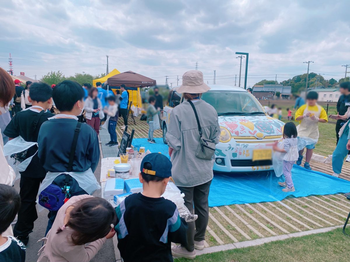 【参加型イベント】みんなで車をペイントしよう