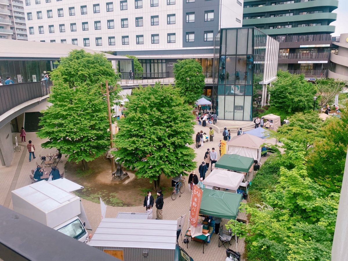 【North Square Market 】会場は流山おおたかの森駅北口都市広場〜アクセスもしやすく立ち寄りやすいのも嬉しいポイント！〜