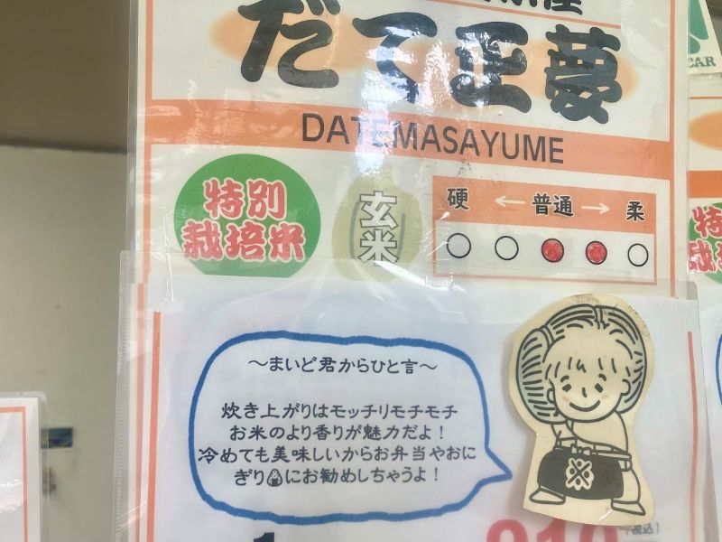 選んだ「だて正夢」の解説もチェックしてきました！