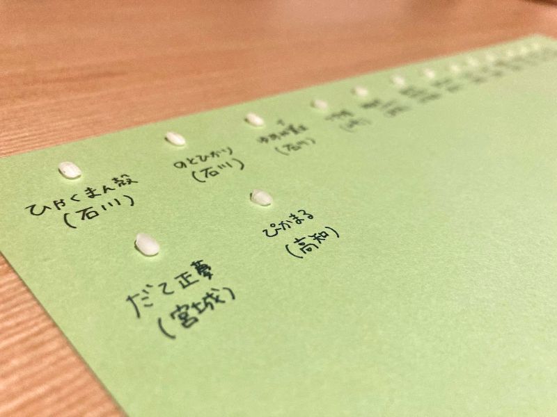 ちなみに・・・いっときハマっていたわたしの米粒コレクション。久しぶりに2粒増えました