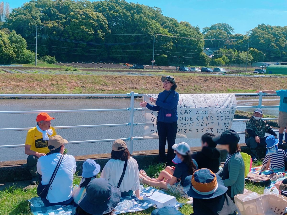 地域の農家さんと生活者をつなげる企画や活動をしている【connect】さんの挨拶もありました〜日本酒プロジェクトEpisode0にも参加されています〜