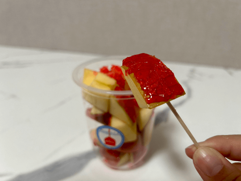 プレーンのりんご飴