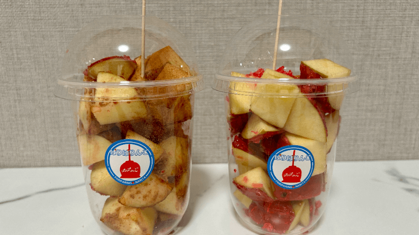 【柏市】パリッと食感×ジューシーな果汁のりんご飴「ぱりぱりんご」が柏に