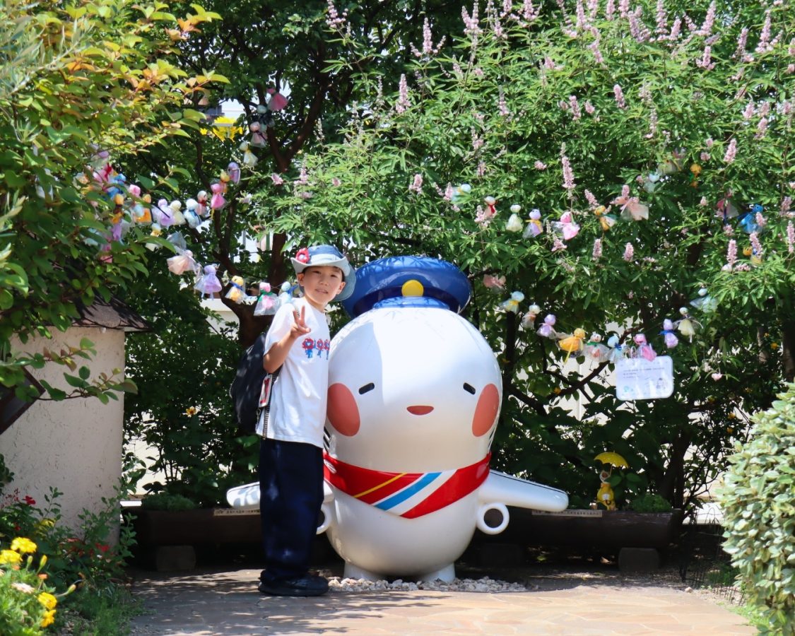 大阪国際空港には可愛いスポットがいっぱい！「そらやんのおにわ」でそらやんに会ってきたよ