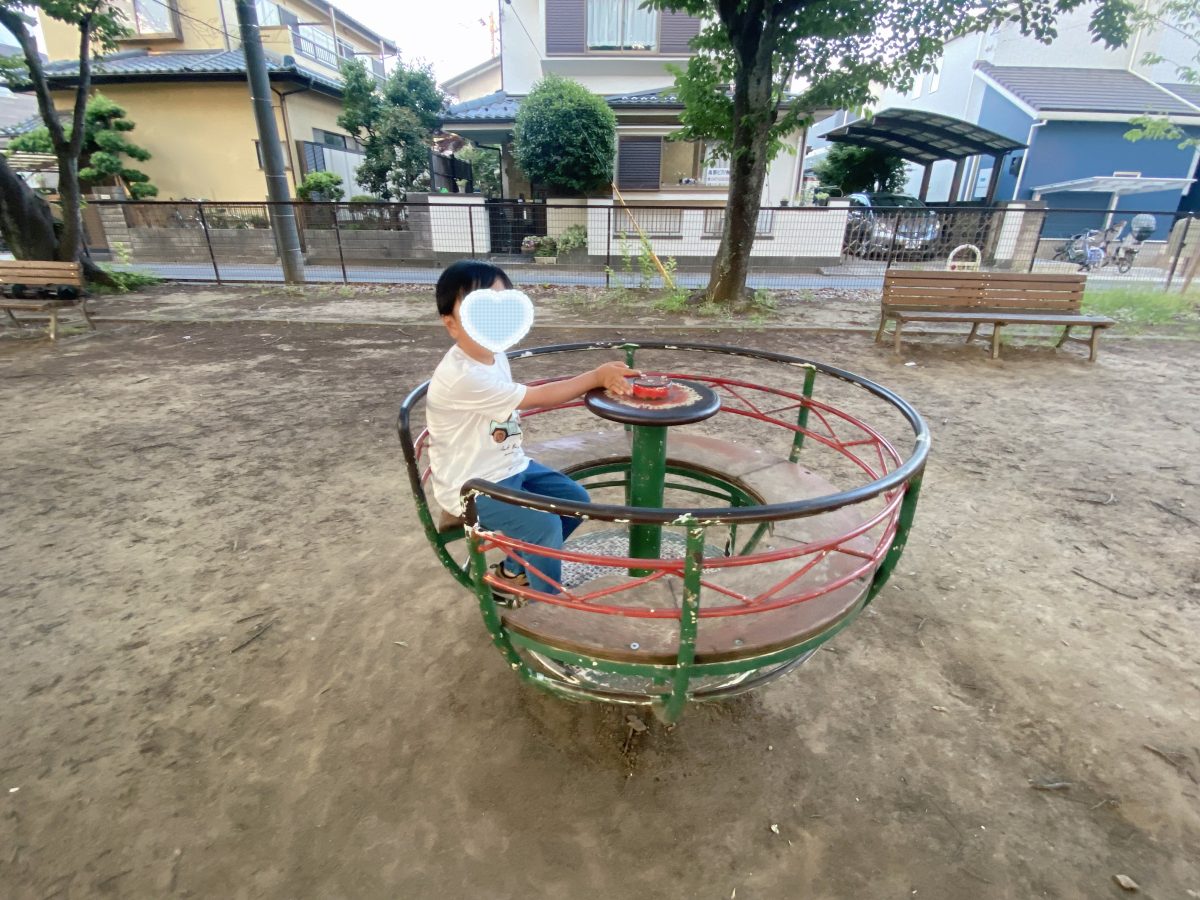 「“コーヒーカップみたいな回転遊具”は息子のお気に入り！」