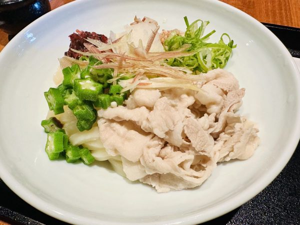 梅おろしぶっかけ