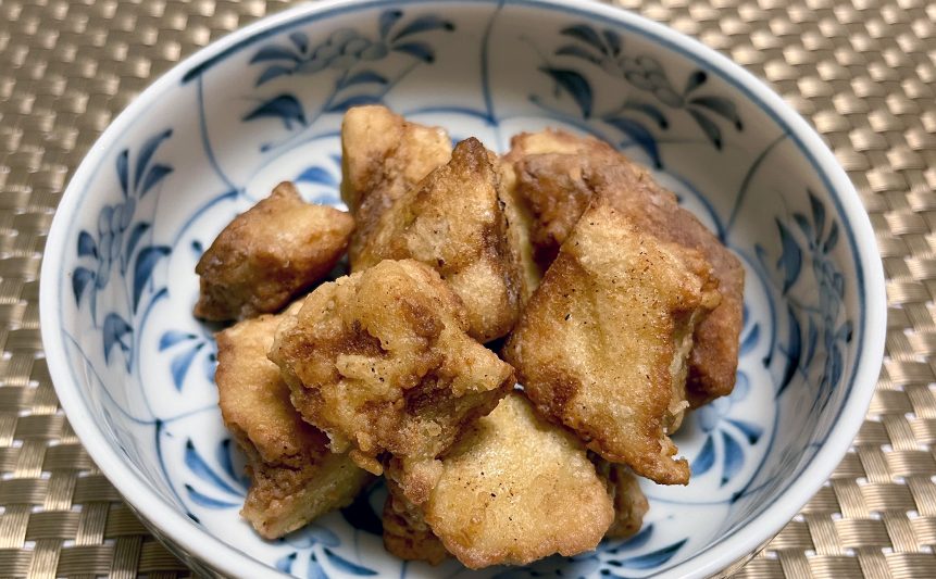 高野豆腐の唐揚げ