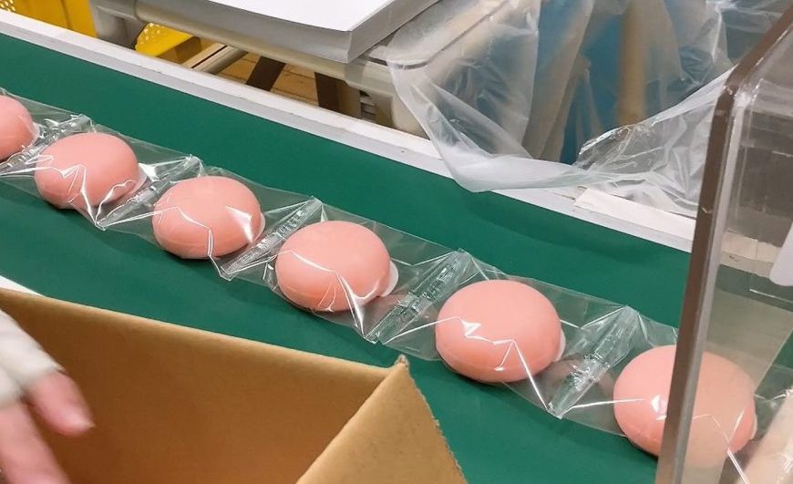 毎日何千何万個と作られた石けんが　堺から全国へ　なんだか誇らしいですね　＊画像は施設提供
