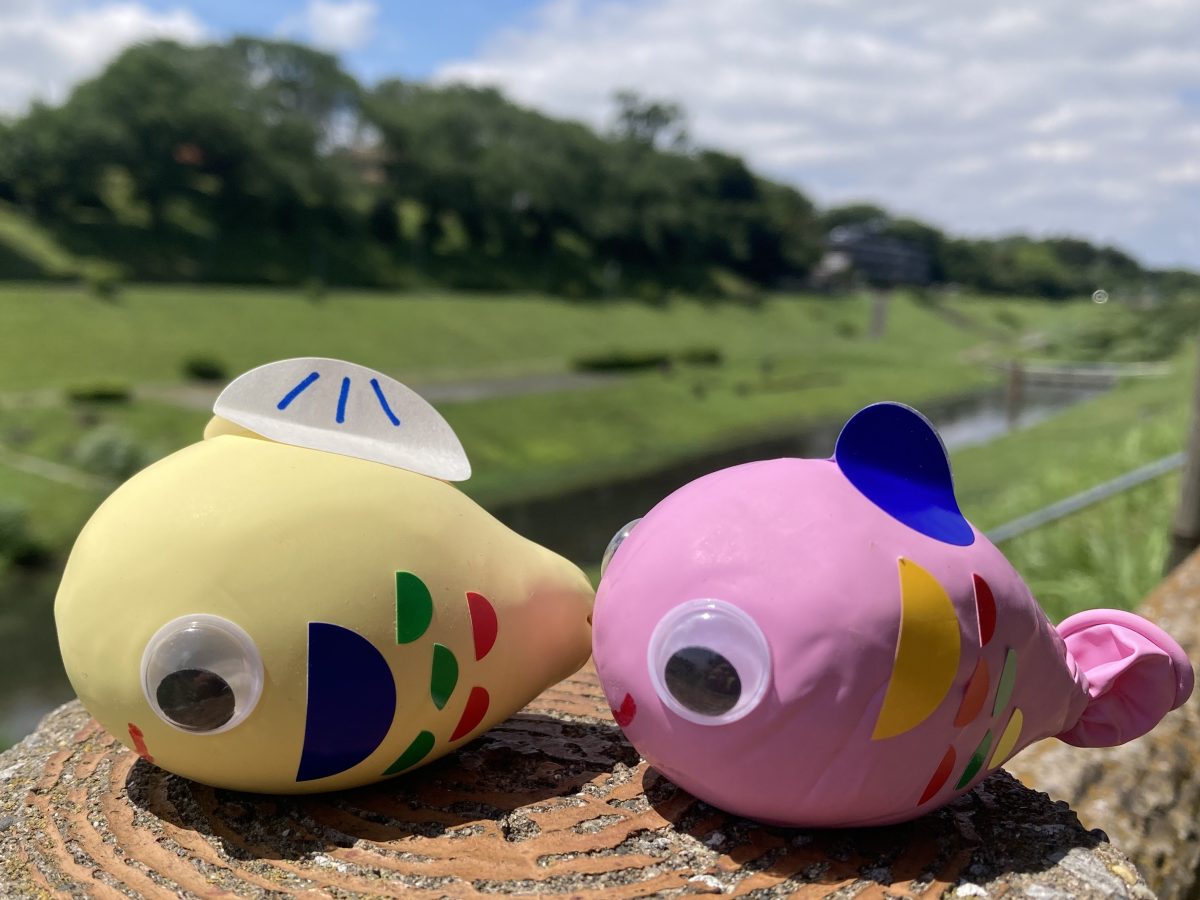 運河のお魚スクイーズ　＊写真はいずれも利根運河交流館より提供