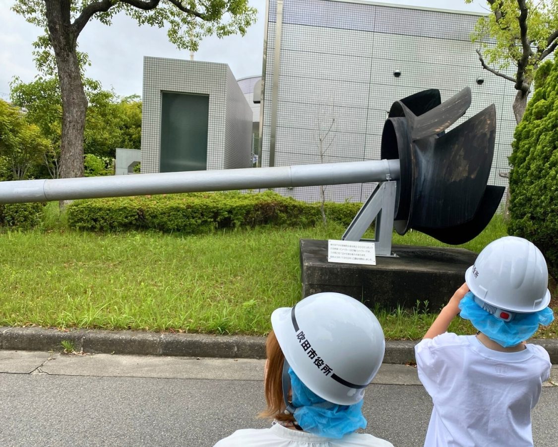 街を守る“巨大パーツ”！雨水用ポンプの羽根車は、1分で612㎥の排水が可能なんだそう！