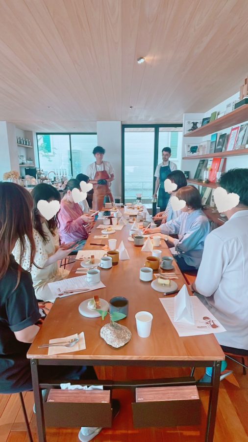 これはおいしい！森田農園さんのバスチーに、 参加者からは「ホールで買いたい！」と早速、購入予約も♩地元の食材とコーヒーのペアリング、これぞ至福のひととき(^^) （画像はelly candyさんより提供）