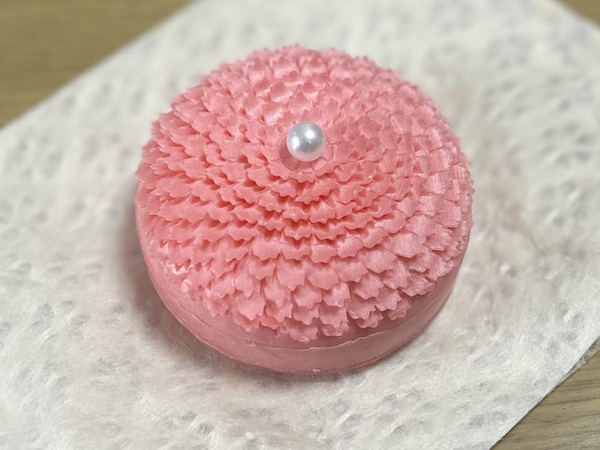 私の作品！　ものの10分ほどで　作れた～　自分で言うのもなんですが　すごくない？　満足感と達成感！