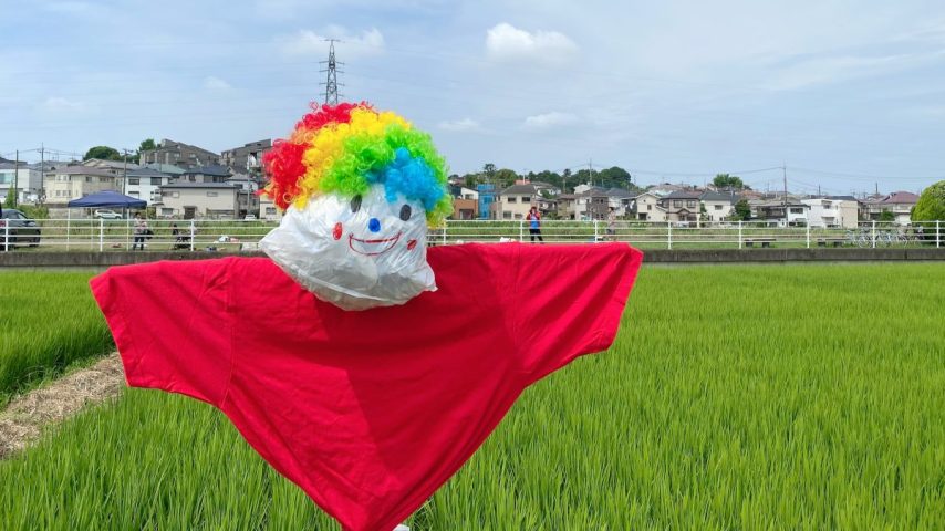 【流山市】流山お田んぼクラブ体験レポートvol.3|親子で作った、世界にひとつのかかし!田んぼを守る仲間たちの誕生!