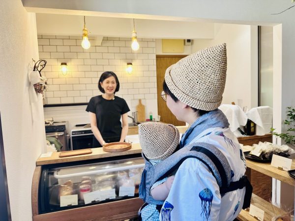 可愛いお客さん