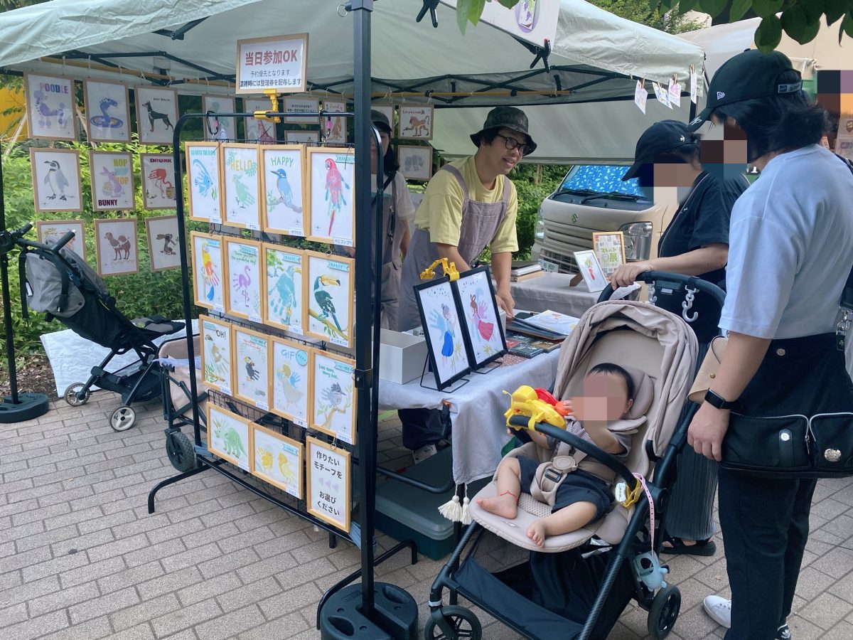 『手形アートワークショップも同時開催】子どもの“いま”をとびきり素敵なかたちで残すアートは世界にひとつだけ♡