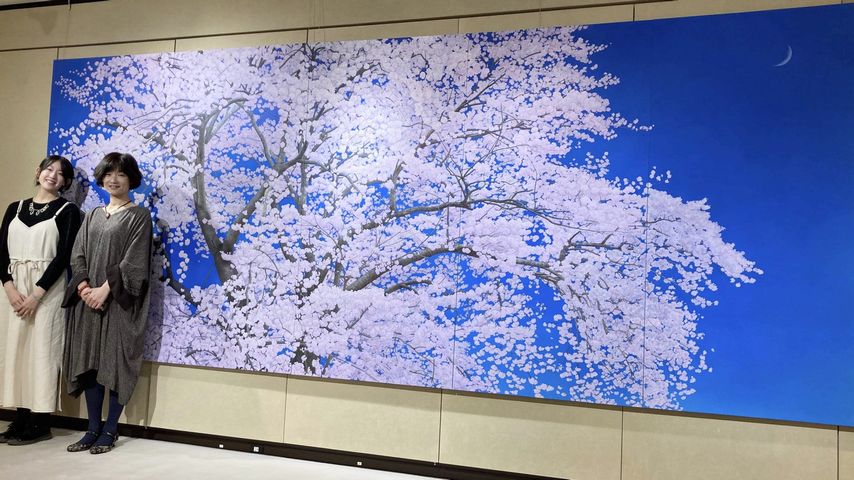 【柏市】地元在住の日本画家・福永明子さん個展開催。最終日はピアノとのコラボも〈8/1〜10〉