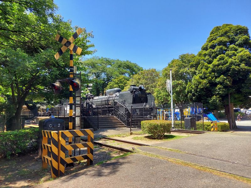 明原町会第1回目のCCCは、“汽車ぽっぽ公園”の愛称で親しまれている柏西口第一公園でおこなわれました。
