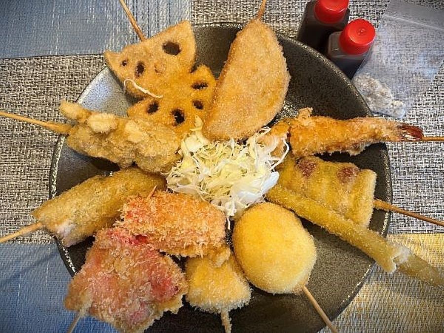 【吹田市】JR吹田駅徒歩5分！お持ち帰り専門店「串かつ ますや」揚げたてサクサク♪に大満足！