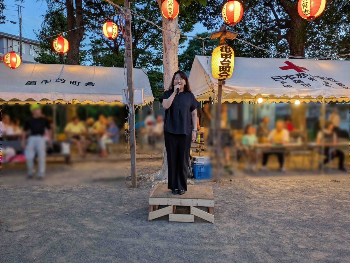 柏市長の太田さんも来られました。
