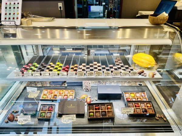 チョコレートショーケース