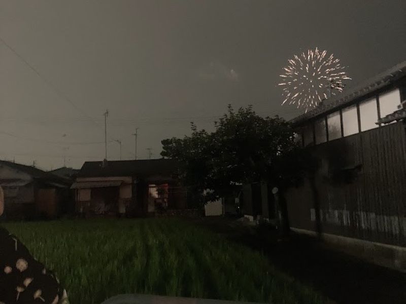 このあたりになると、田んぼが増えます