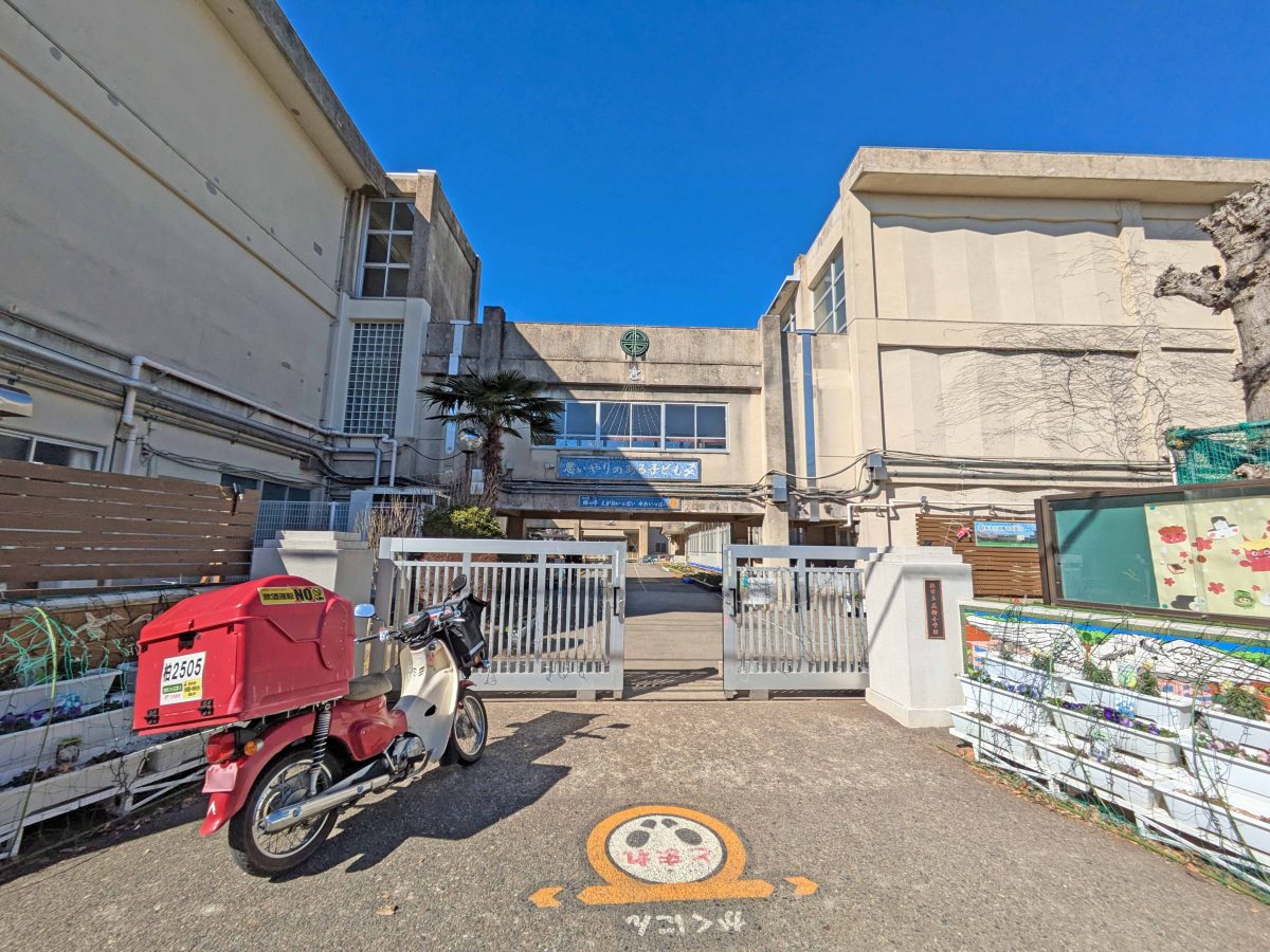 歴史を感じる高柳小学校
