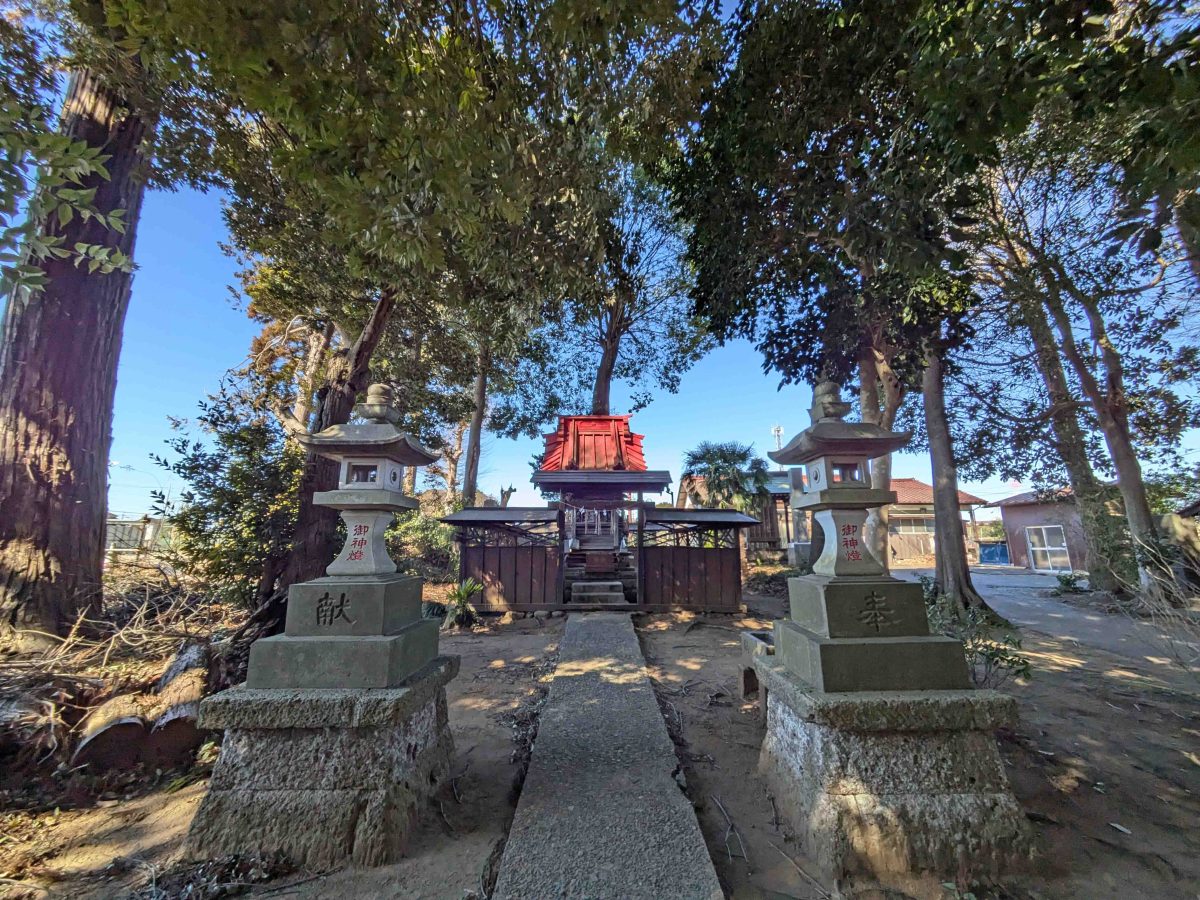 五條谷の鎮守、稲荷神社