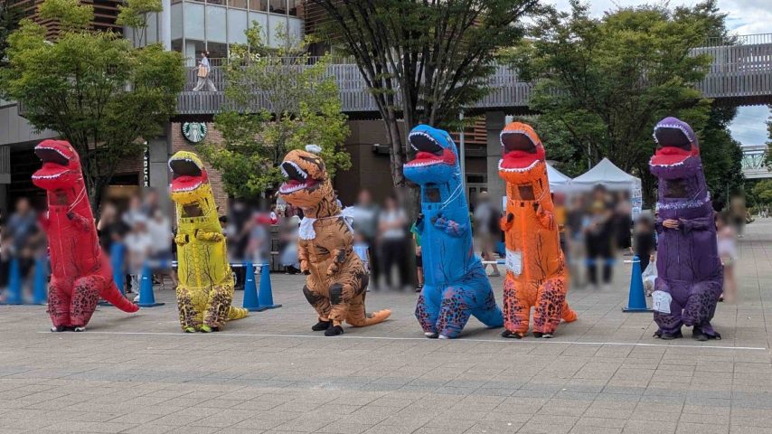 【流山市】第2回ティラノサウルスレース観戦レポートをお伝えします！