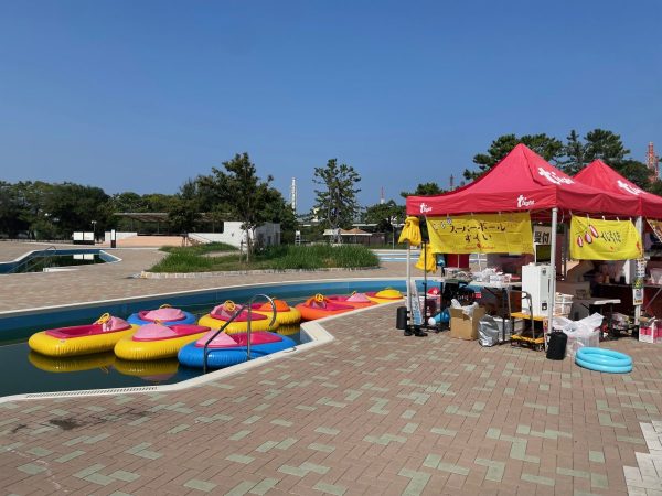【浜寺公園】秋もプールで楽しめる!?　浜寺公園で『すいすい電動ボート』に乗って遊ぼう！
