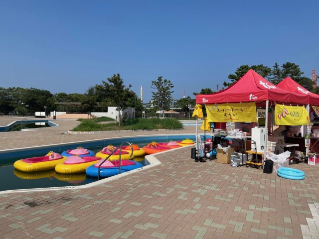 【浜寺公園】秋もプールで楽しめる!?　浜寺公園で『すいすい電動ボート』に乗って遊ぼう！