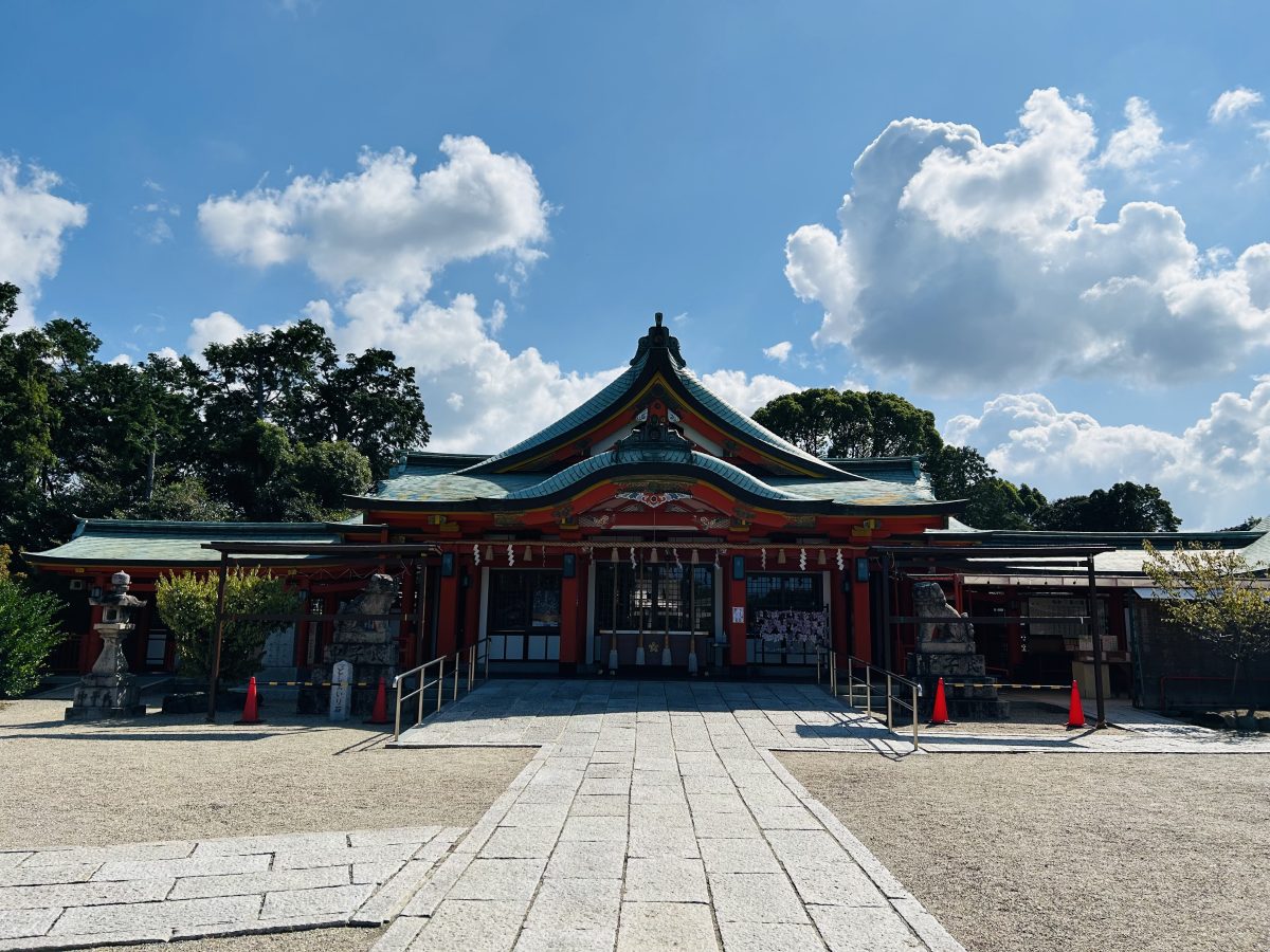 多冶速比売神社　お詣りして　ヨガして・・・って　心が洗われる気がしません？