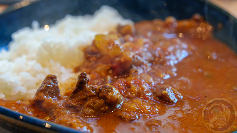 ビールが溶け込んだカレー。
