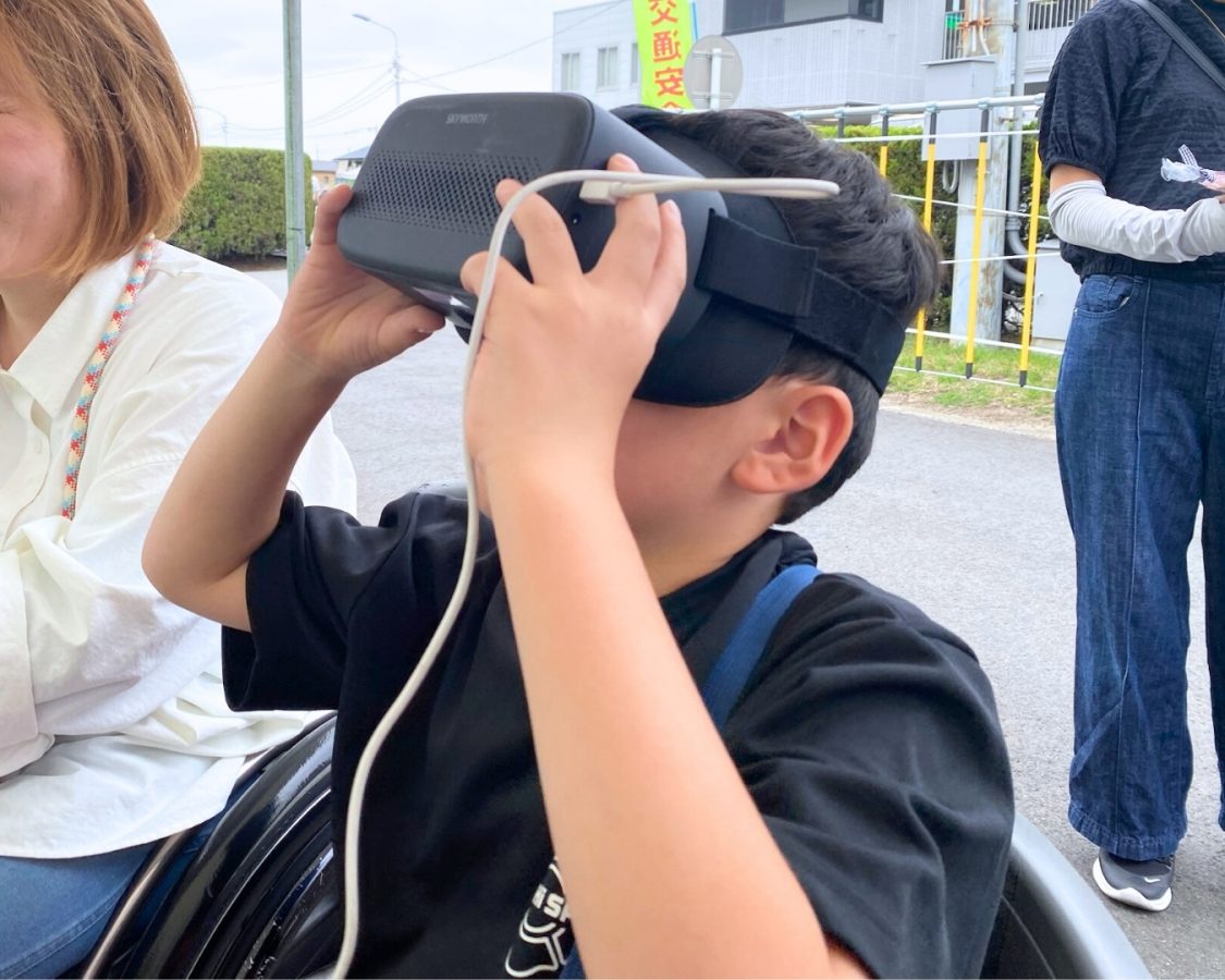 VR体験で交差点の交通事故を疑似体験！怖さを実感