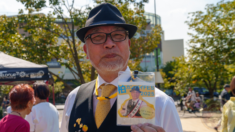 アデカワインの西田社長。今回のイベント実行委員長です。