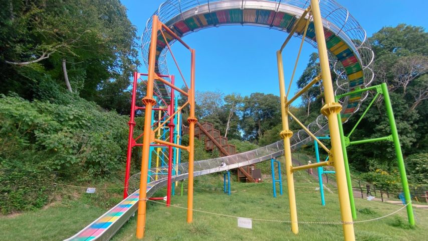 【松戸市】思いっきり遊べる!自然も遊具もスケール満点「21世紀の森と広場」ローラーすべり台がすごかった♩