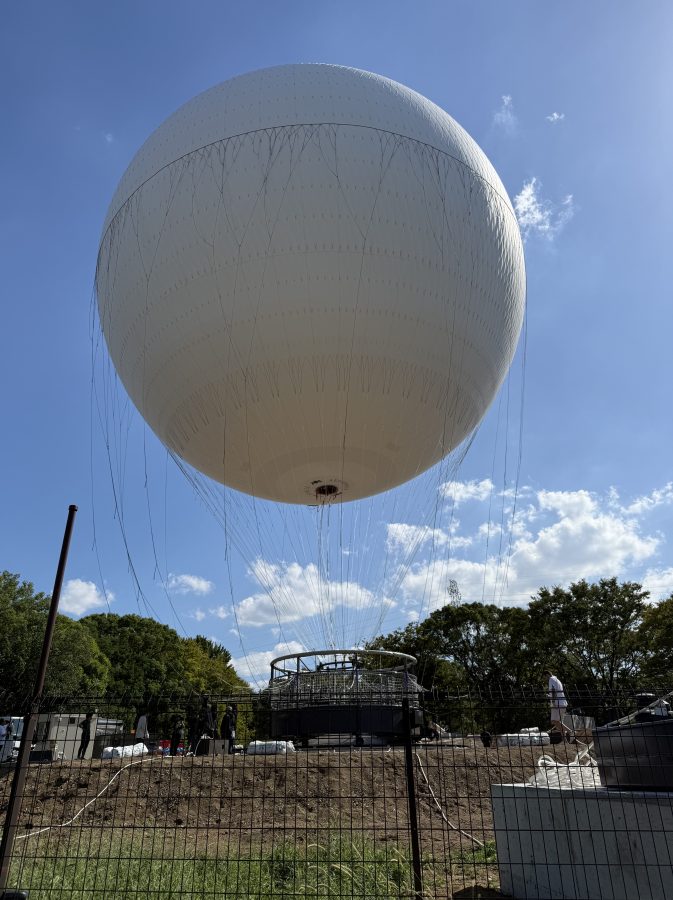 大仙公園　気球試運転　9月30日(火)撮影