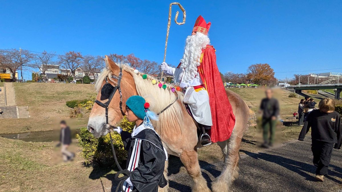 【流山市】シンタクラースがやってきました！「うんがいい！朝市 オランダクリスマス」訪問レポート