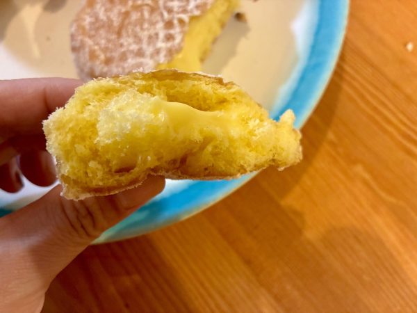 生マラサダカスタードの中身