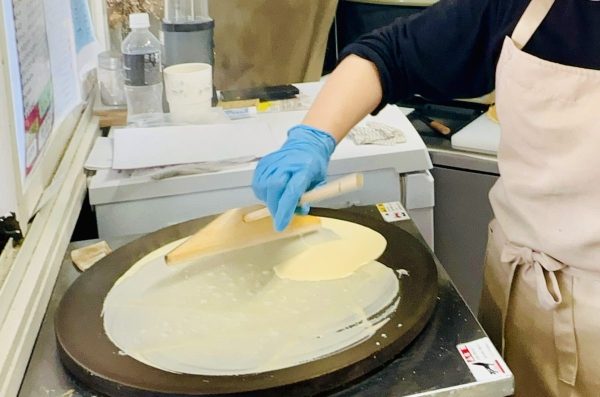 クレープづくり