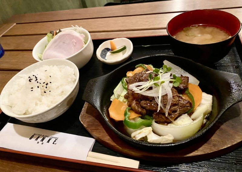 【箕面市】大人気コーヒー専門店の三田牛ランチ【ダンケ箕面】