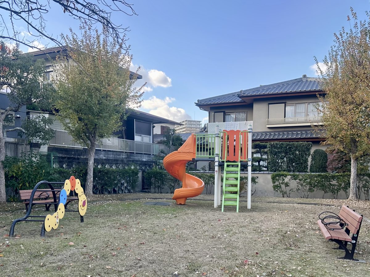 三原第2公園の遊具エリア