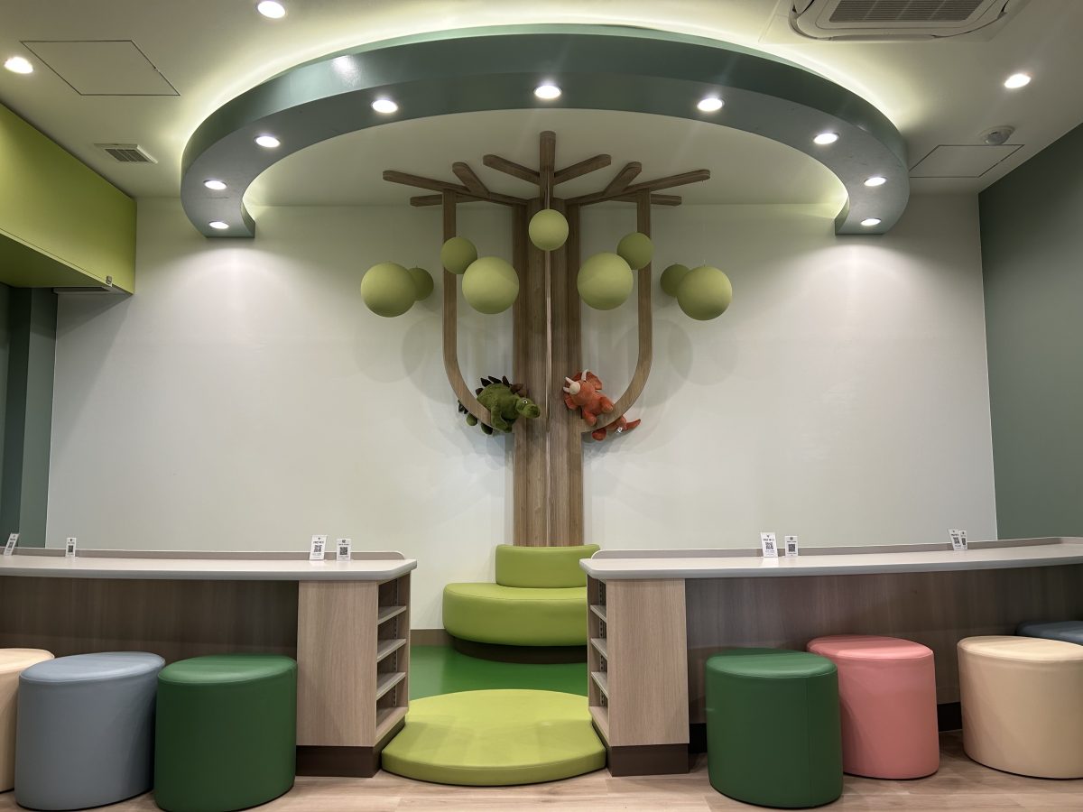 小さなお子様が 楽しめそうな感じだったり インスタ映えしそうなお席も! ゆったり感が 贅沢です!