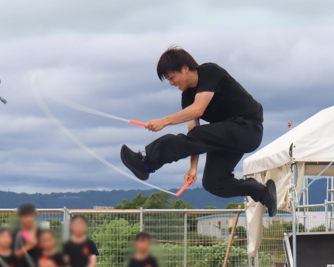 豊中つばさ公園「ma-zika」での黒野寛馬さんのかっこいい演技