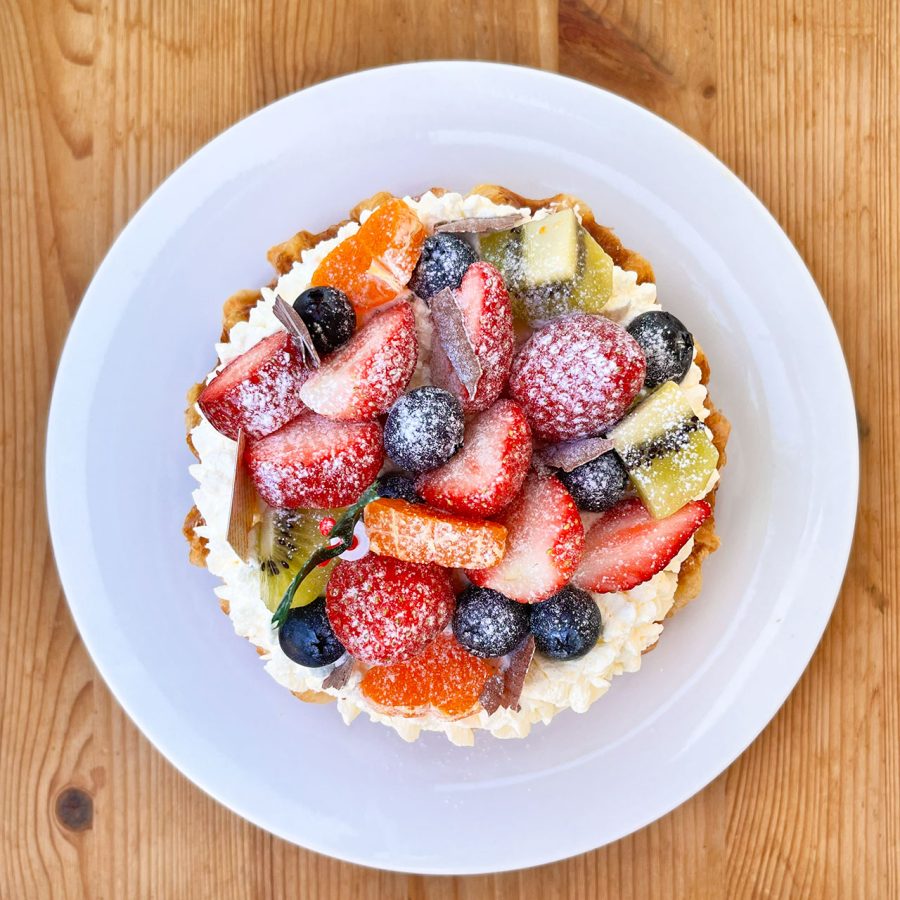 フルーツクリスマスケーキ