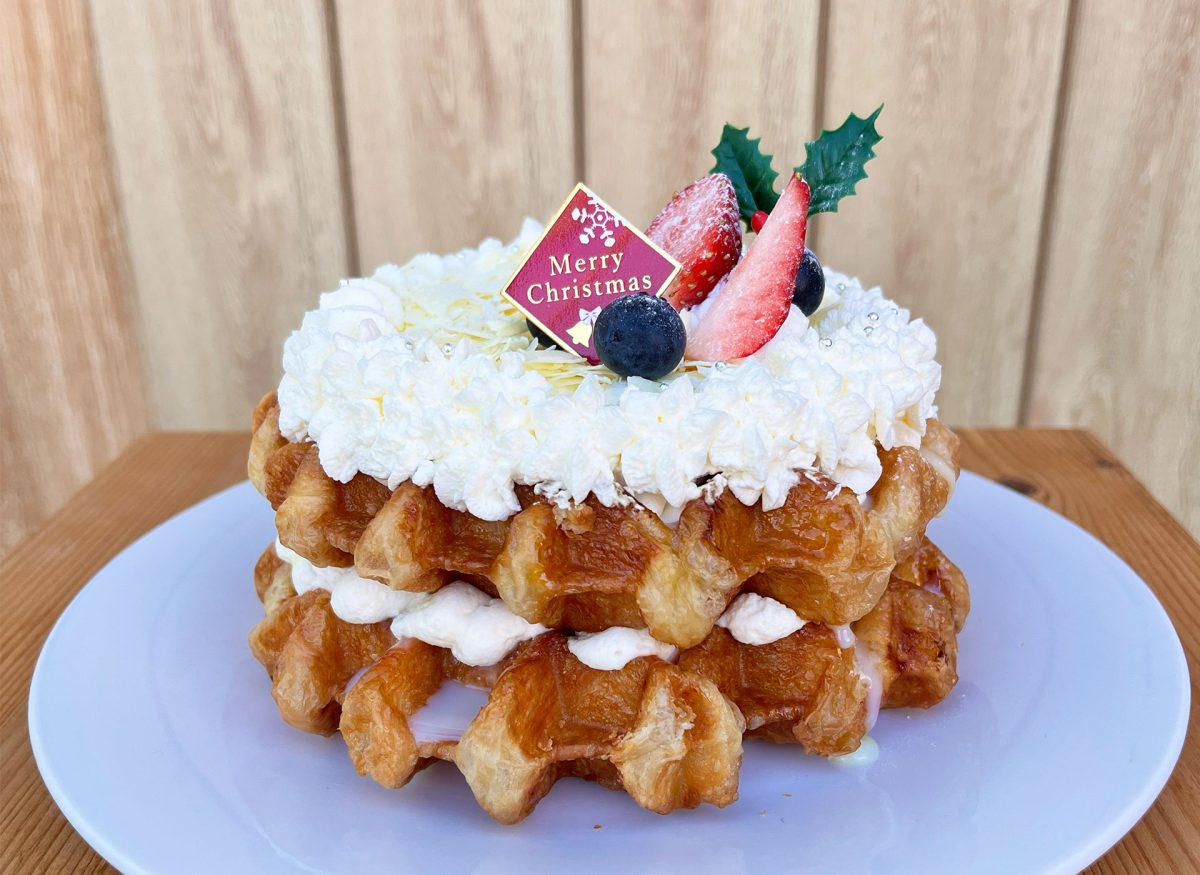 ホワイトクリスマスケーキ