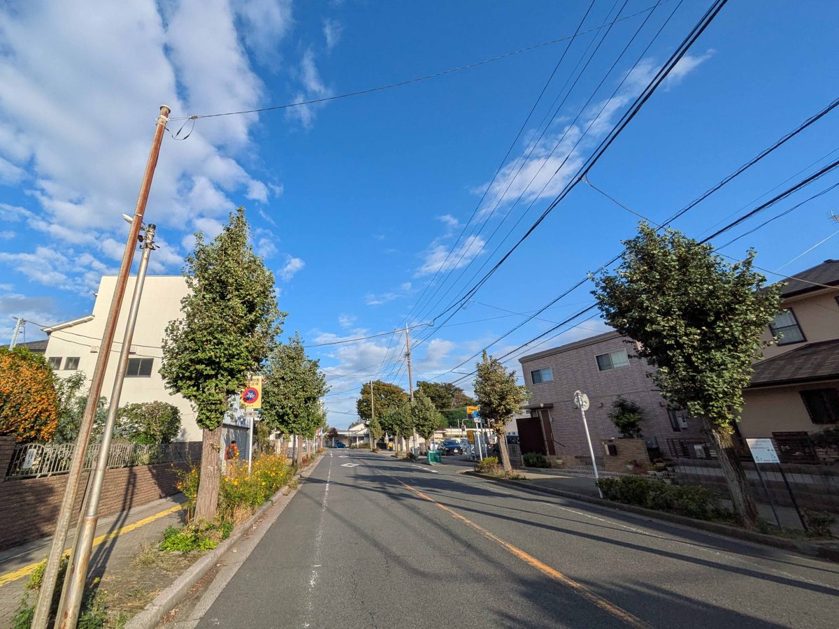 西口の駅前通り