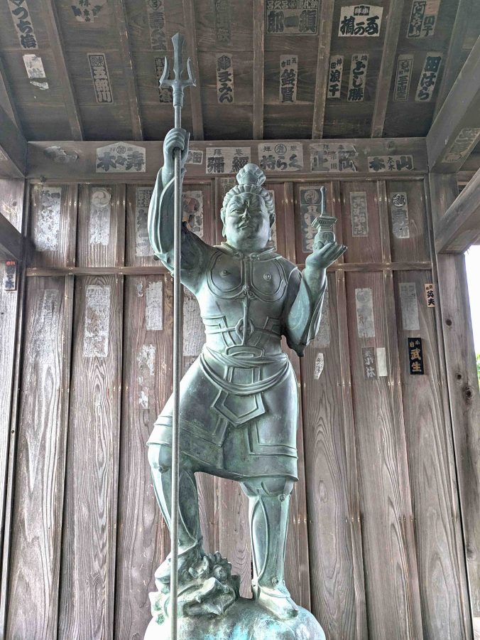 福性寺の毘沙門天