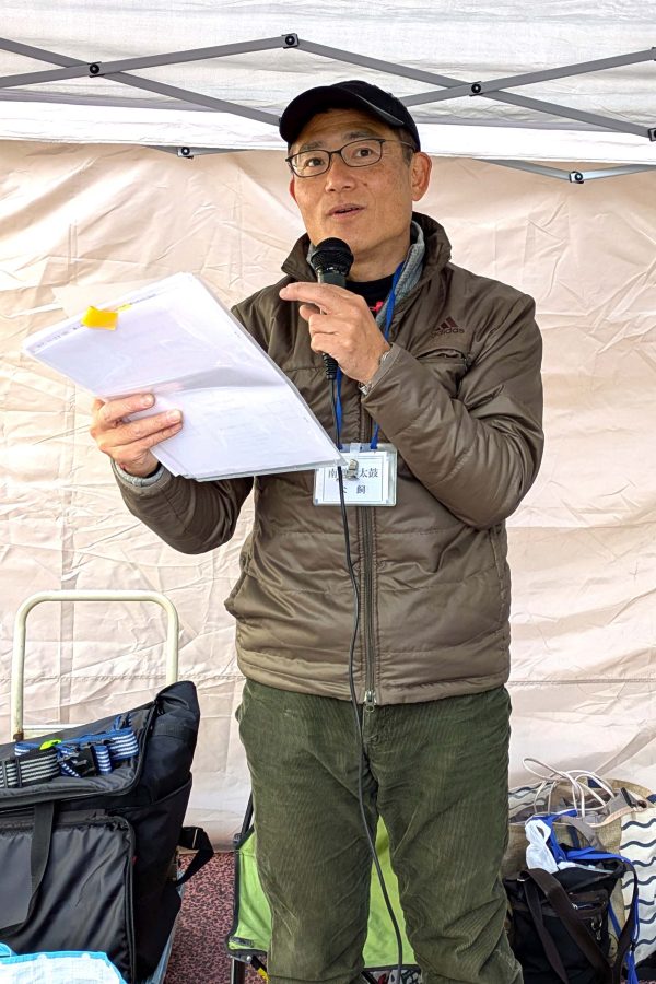 司会を務めた南増尾太鼓の犬飼さん